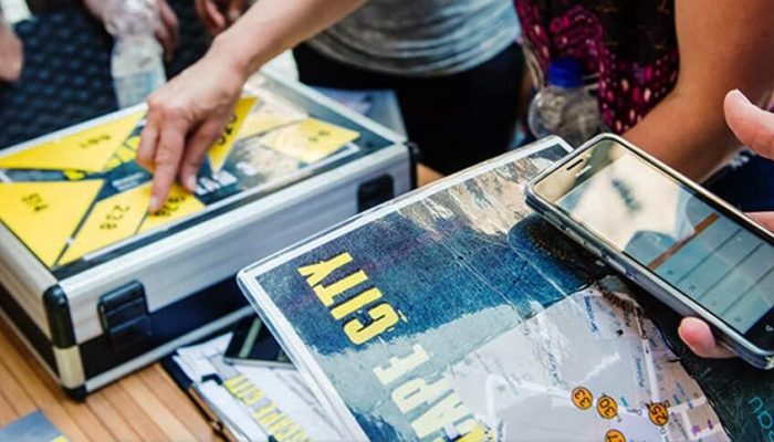 Escape City spel teamuitje Utrecht